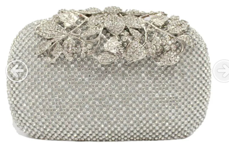 Fashionable Jewelry Bag Hand Leaves Banquet Nightclub All-match Package