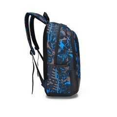 Men's Backpack Student Bag 3-Piece Set Outdoor Travel Mountaineering Bag