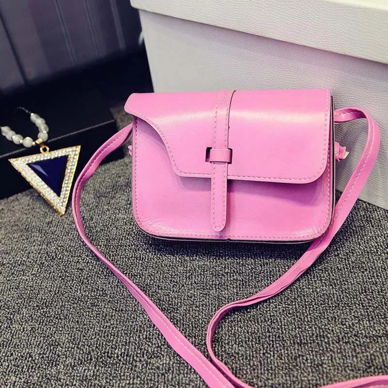 Vintage Small Crossbody Bag for Women, PU Leather Beach Bag