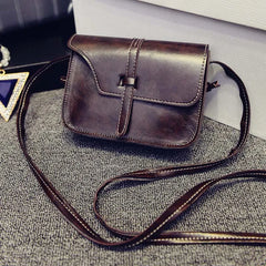 Vintage Small Crossbody Bag for Women, PU Leather Beach Bag