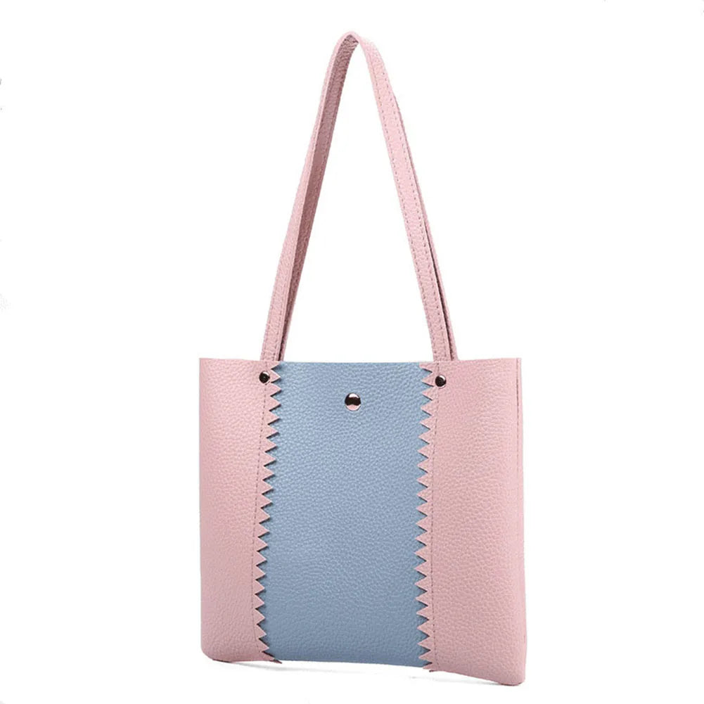 Women's Plaid Shoulder Bag PU Leather Tote Bags
