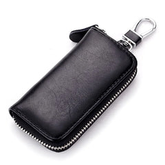 Cow Leather Car Key Wallets Holder Pouch