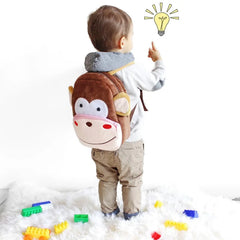 Kids Plush Animal Backpack School Bags Girls Boys Backpack