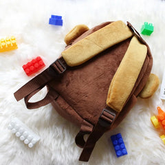 Kids Plush Animal Backpack School Bags Girls Boys Backpack
