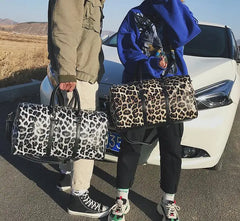 Leopard Shoulder Bag for Travel in Europe and the US