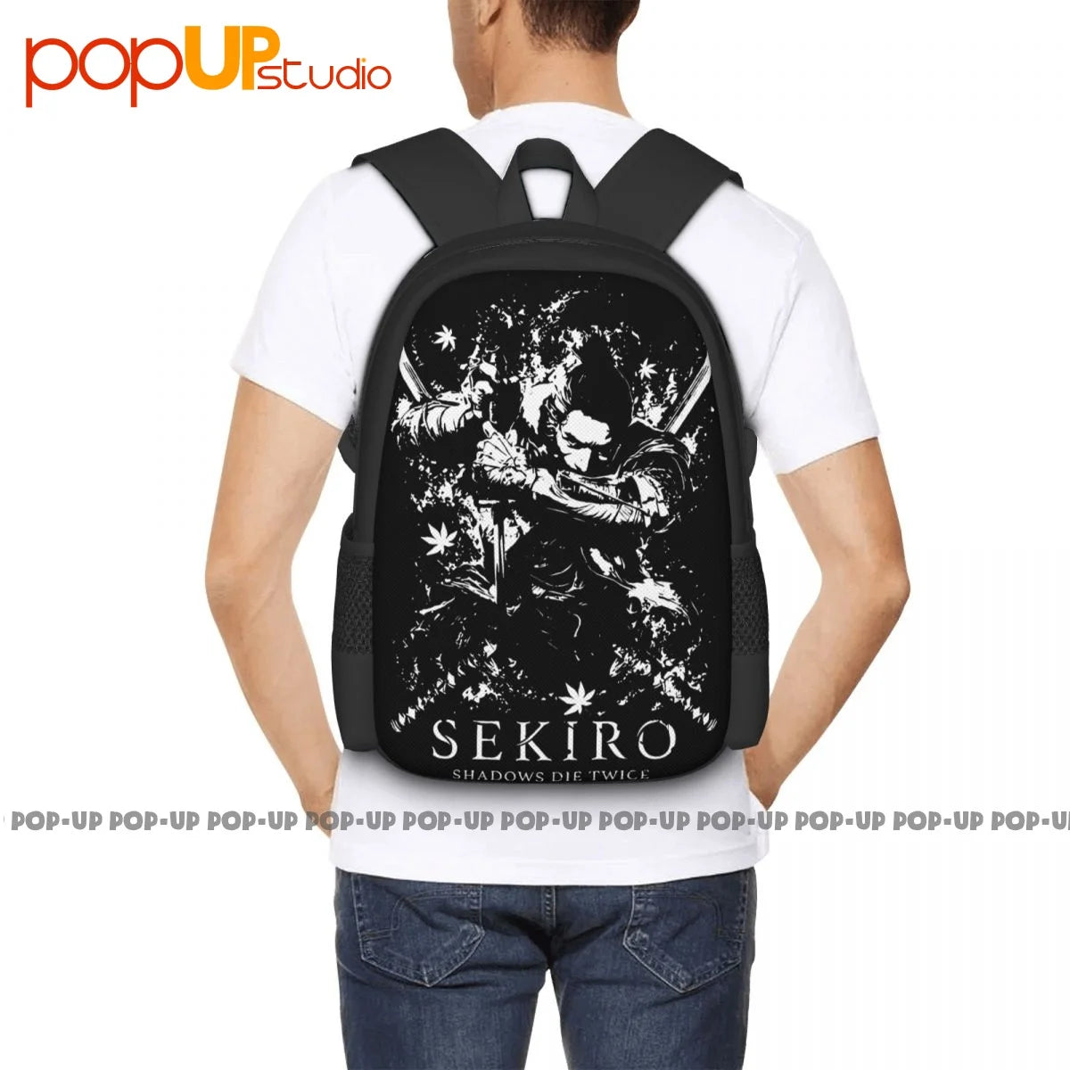 Sekiro Shadows Die Twice S S Backpack Large Capacity 3D Printing