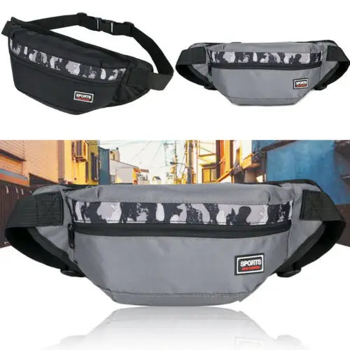 Cycling Waist Belt Bag Fanny Pack Travel Hip Purse Sports Wallet