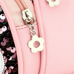 Sequin Cartoon Shoulder Bag Kindergarten Schoolbag Backpack For Kids