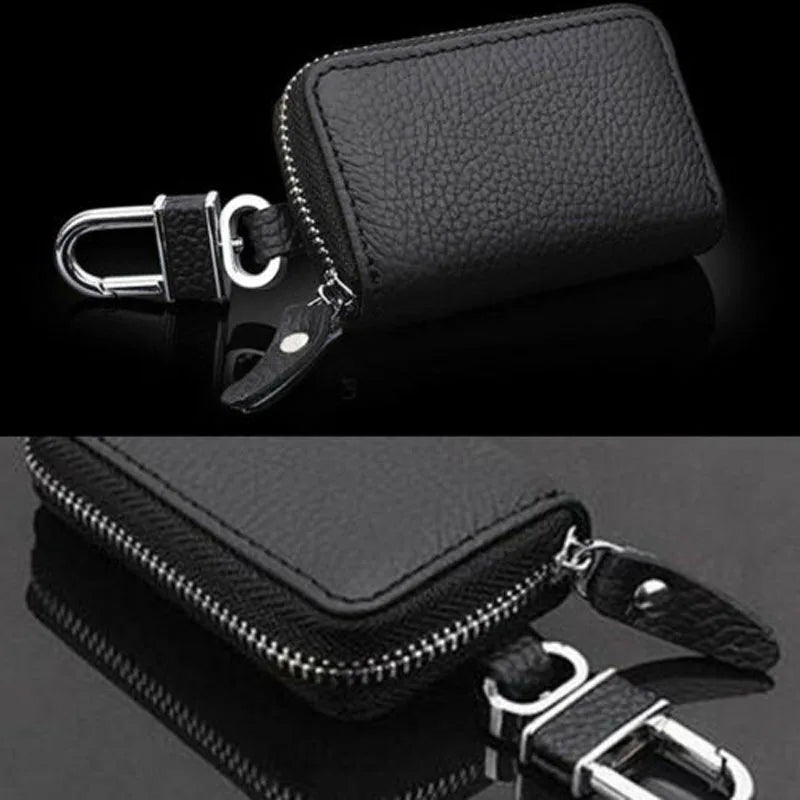 PU Leather Car Key Case Holder Bag for Universal Key