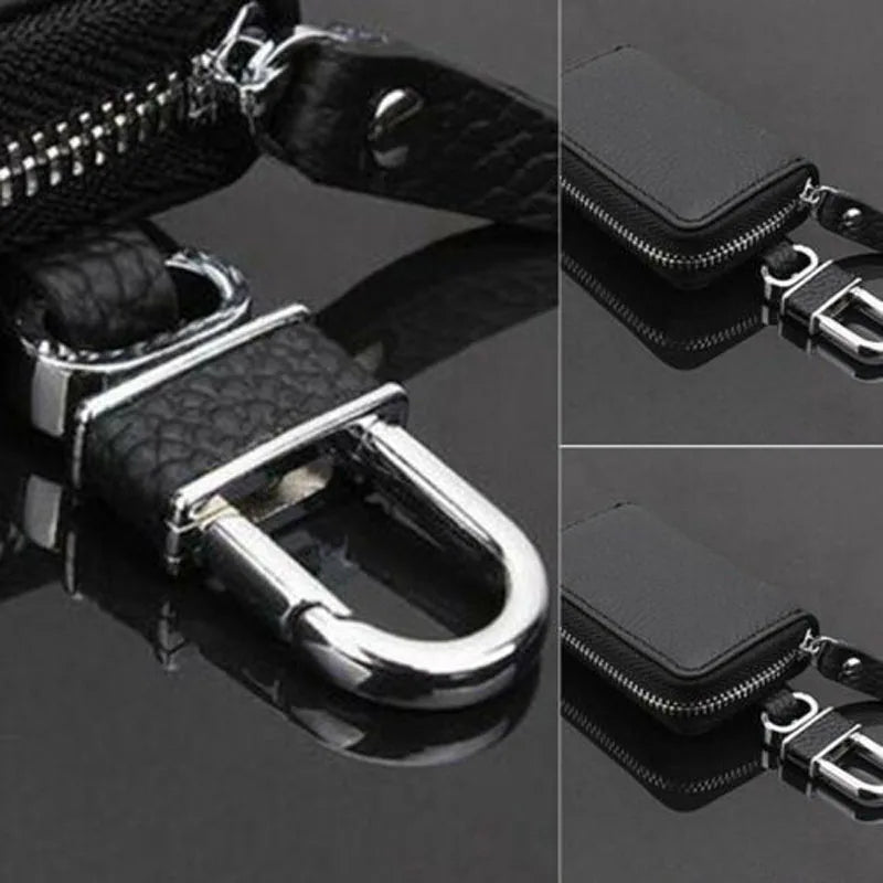 PU Leather Car Key Case Holder Bag for Universal Key