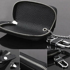PU Leather Car Key Case Holder Bag for Universal Key