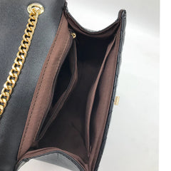 Plaid Women Messenger Bag Crossbody Chain Shoulder Handbag