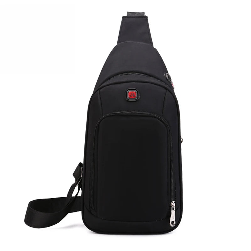 Men's Waterproof Nylon Shoulder Bag Messenger Bag