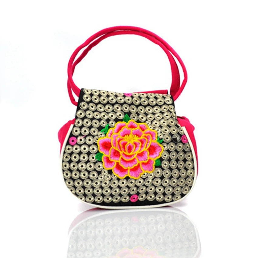 Chinese Embroidery Handbag Women's Travel Bag