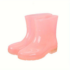 Women's Candy Series Waterproof Rain Boots
