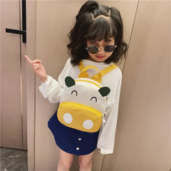 Kids Cartoon Nylon Backpacks for Kindergarten School