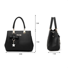 Sweet Plum Bow Shoulder Bag for Women