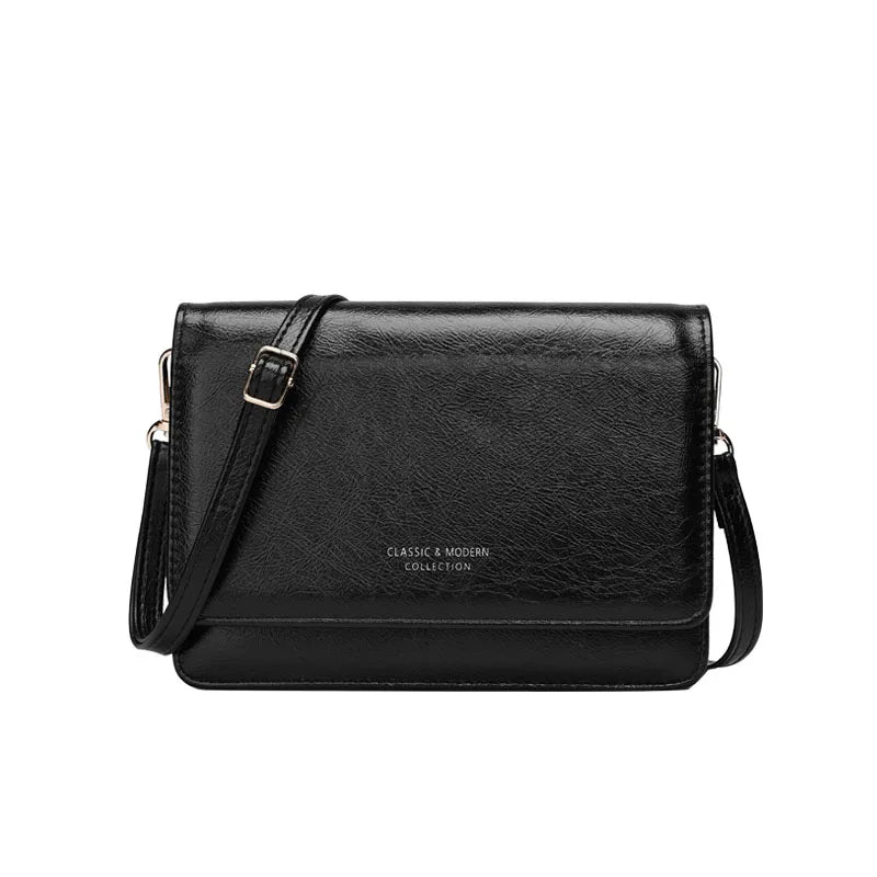 Women Leather Handbags Small Flap Crossbody Bags for Women