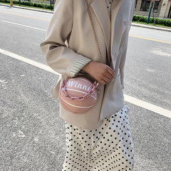 Summer Women Shoulder Bag Small Leather Ball Version Cross