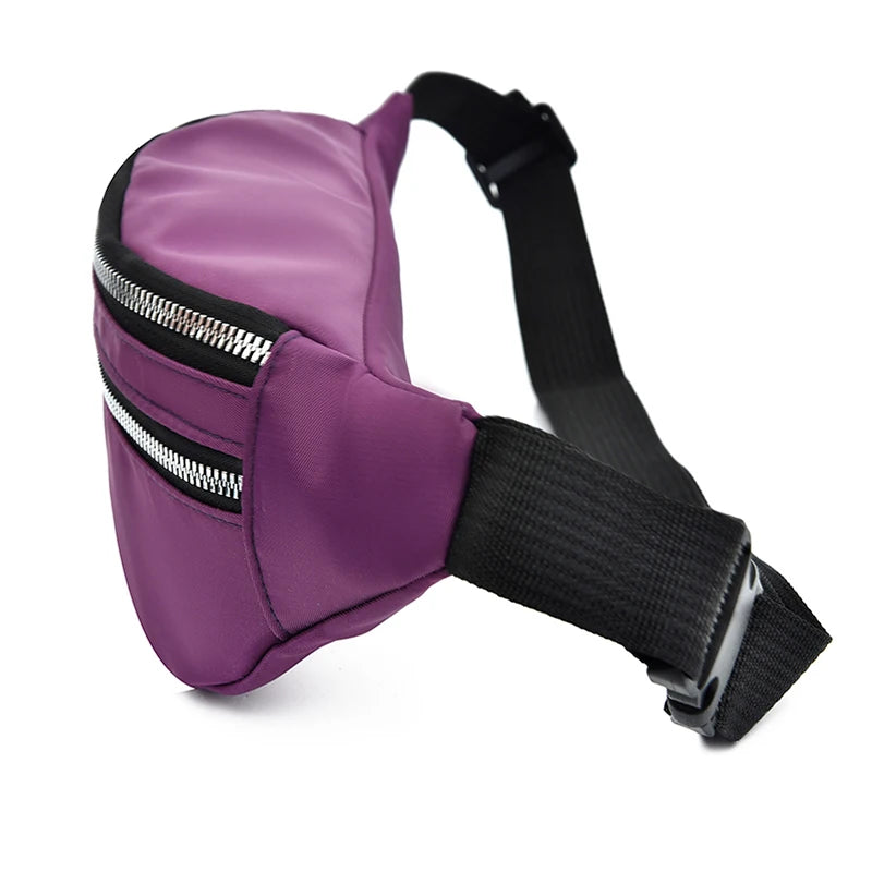High Cap. Travel Waist Bag Waterproof Fanny Pack Women Sport Run