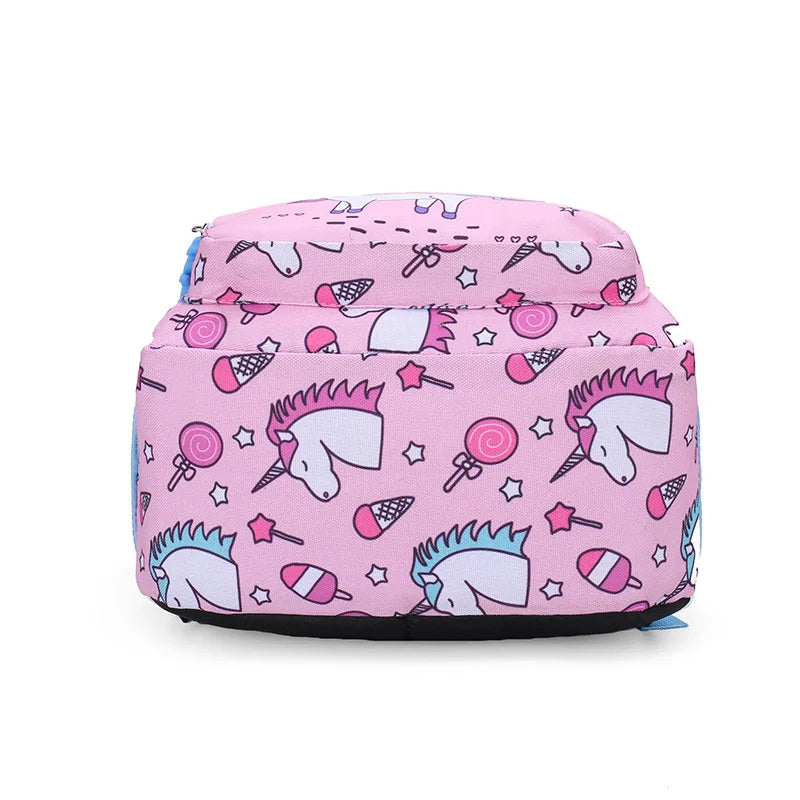 Children Orthopedic Schoolbag Kids Unicorn Cartoon School Bags Mjoypack