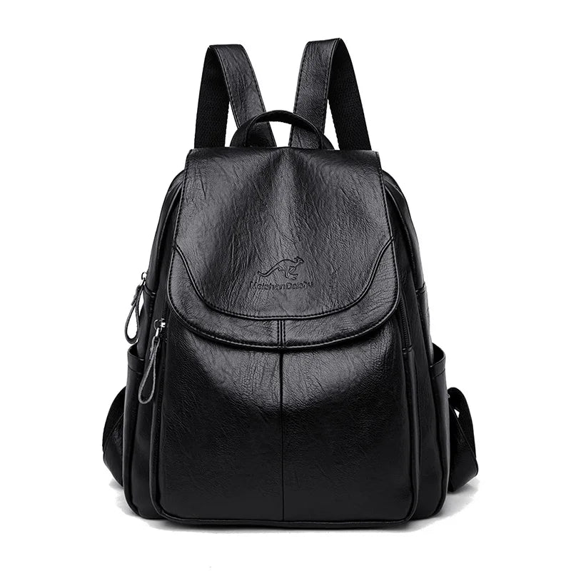 Women Backpack High Leather Backpacks Travel Backpack School Bags for Girls