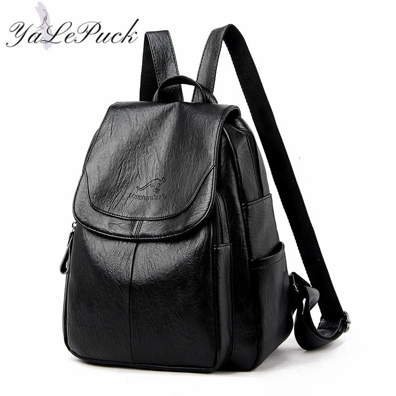 Women Backpack High Leather Backpacks Travel Backpack School Bags for Girls