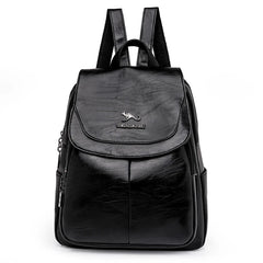 Studded Leather Backpack for Teen Girls School Bags