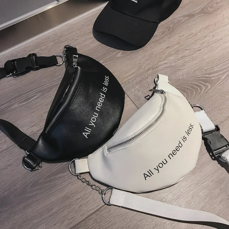 Women's Mini Diagonal Chest Bag Sports Waist Bag