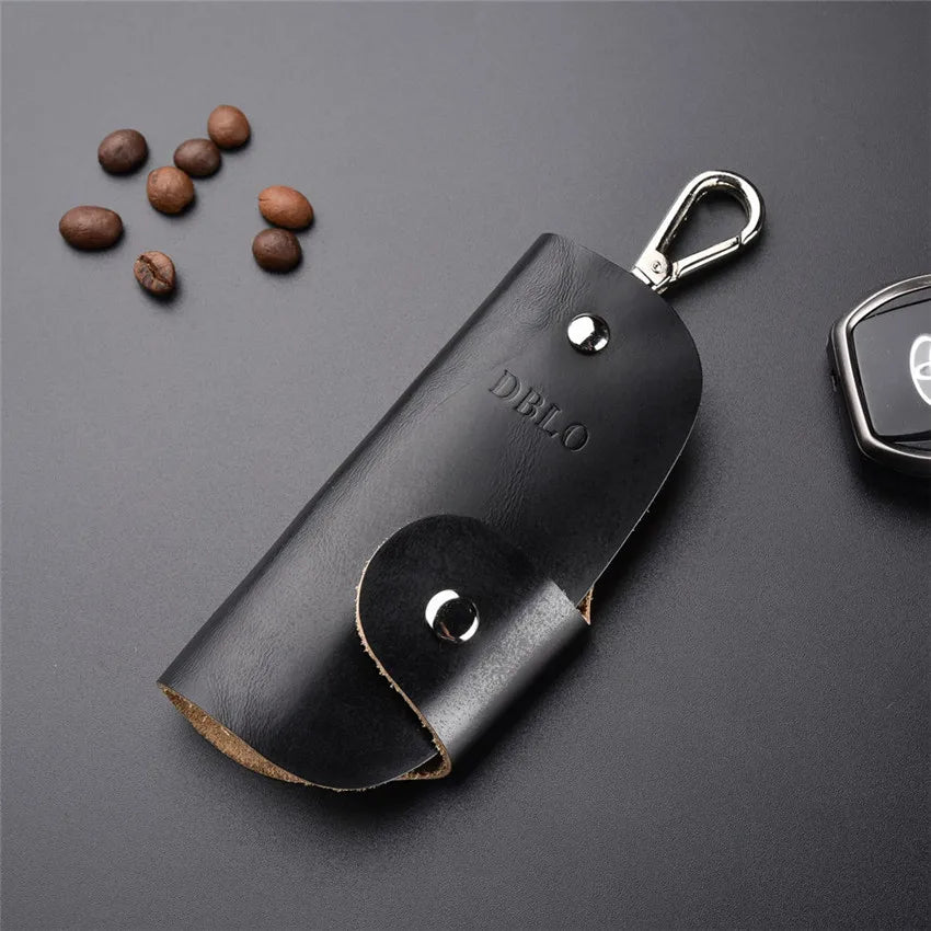 PU Leather Key Holder Keychain Organizer KeyBag Car Housekeeper