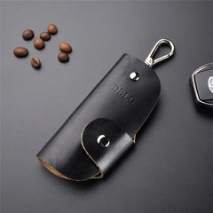PU Leather Key Holder Keychain Organizer KeyBag Car Housekeeper