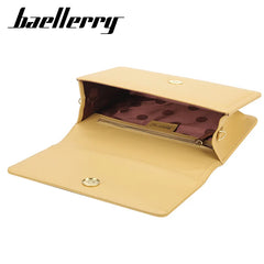 Yellow Women Shoulder Bag Small Square Phone Pocket Gift