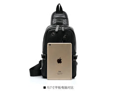 Men's Small Chest Bag Casual Waist Bag Outdoor Shoulder Bag