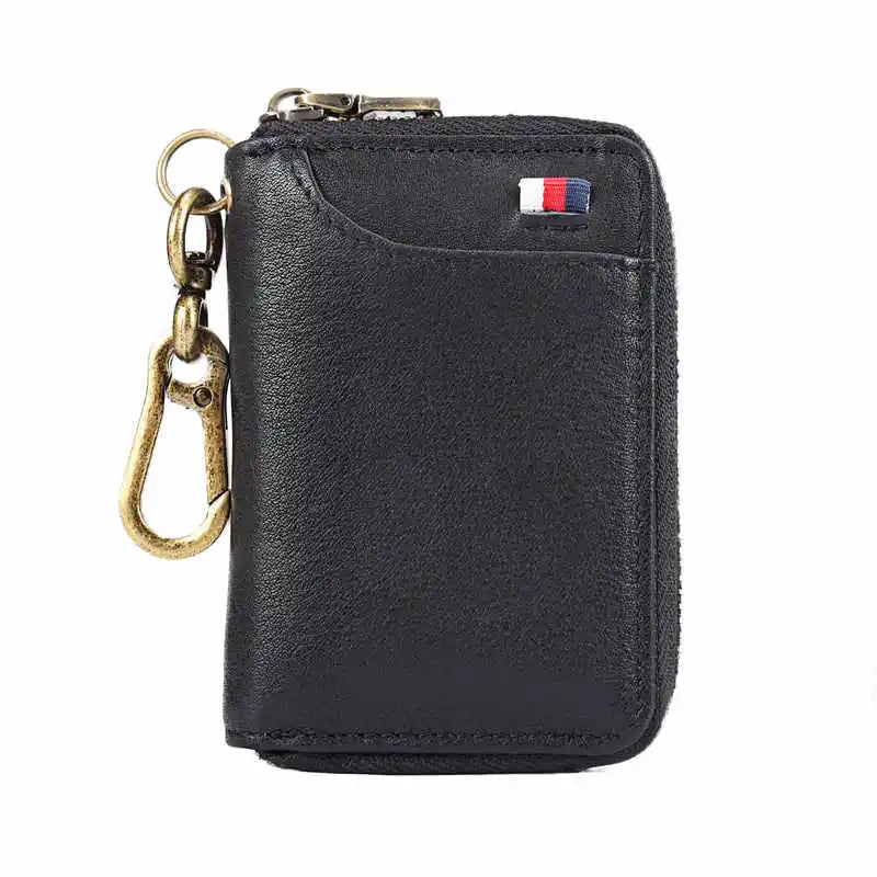 Vintage Cowhide Multi-card Business Wallet