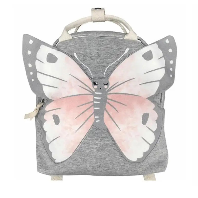 Nordic Animals Boy Girl Backpack Kids School Bag Kindergarten Rabbit