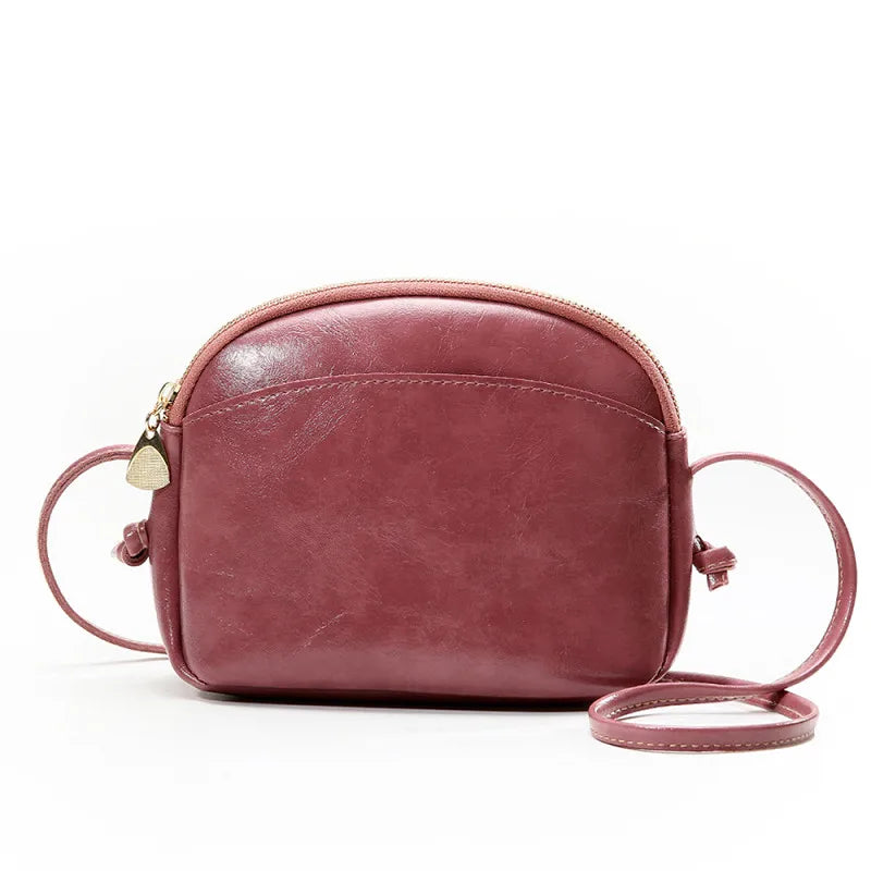 PU Leather Women Shoulder Bag Crossbody Flap Purse Handbag Vintage Mini