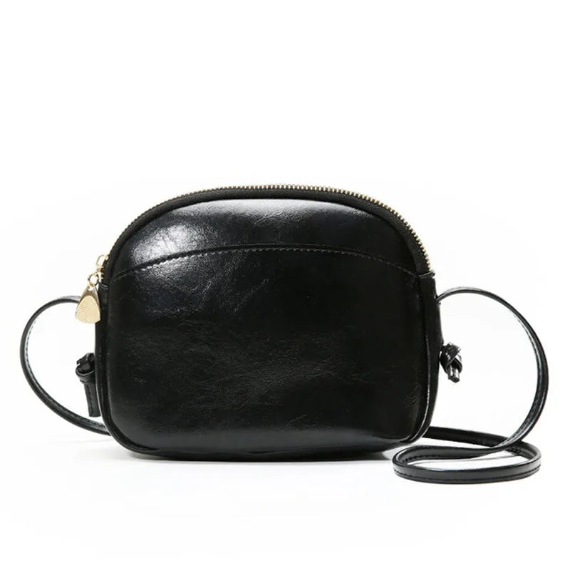 PU Leather Women Shoulder Bag Crossbody Flap Purse Handbag Vintage Mini