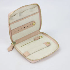 Portable Leather Travel Jewelry Case Boxes Box For Jewelry Organizer Display