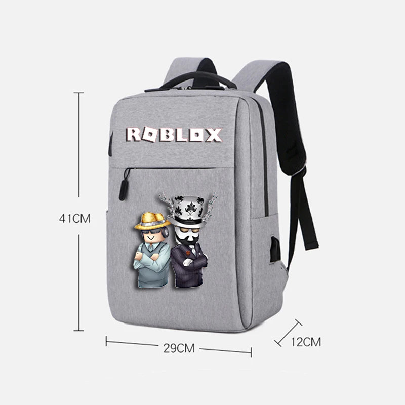 Travel Outdoor Backpack Laptop USB Rucksack Anti Theft Men Backbag