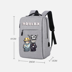 Travel Outdoor Backpack Laptop USB Rucksack Anti Theft Men Backbag