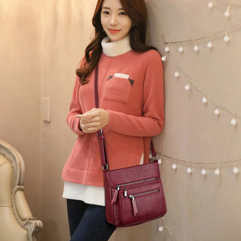 Small Crossbody Bags For Women Leather Shoulder Bag
