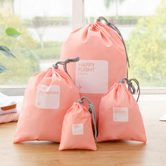 4Pcs/lot Travel Clothes Classified Organizers Packing Bags Luggage Bag