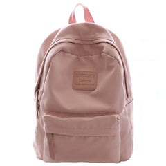 Solid Women Shoulder Bag School Bag For Teenage Girl