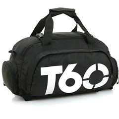 Men & Women Sport Gym Bag Fitness Waterproof Outdoor with Shoe Compartment