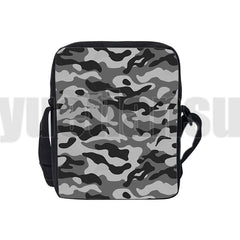 3D Printed Army Green Camo Shoulder Bag Zipper Crossbody Handbag