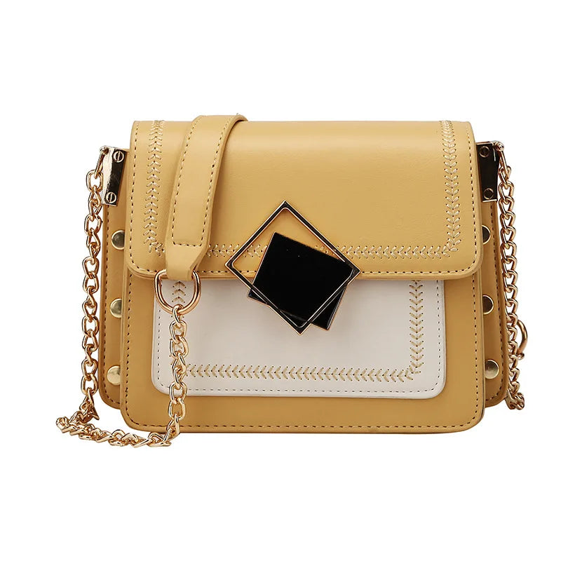 Chain Crossbody Bag Small Shoulder Messenger Bag