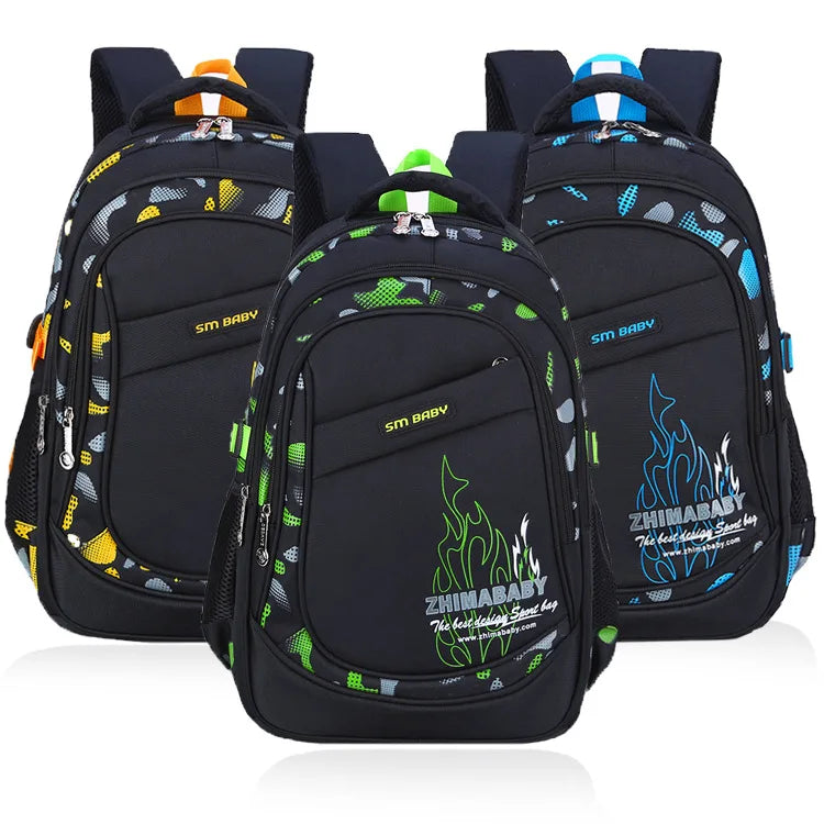 Kids Orthopedics School Bags for Girls Boys Waterproof Backpacks