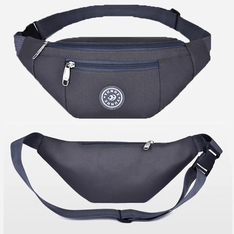 Colorful Nylon Waist Belt Bag for Women Men
