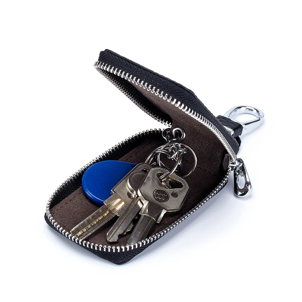 Leather Car Key Holders Unisex Keys Organizer Men Women