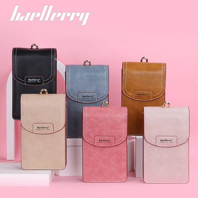 Mini Women Messenger Bag with Top Phone Pocket Small Bags for Girl